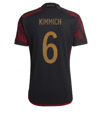 Tyskland Joshua Kimmich #6 Bortatröja VM 2022 Korta ärmar